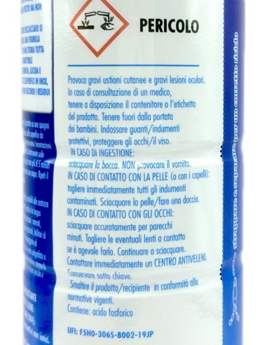 lucentiere inox - detergente multiuso anticalcare - 500ml - acciaio: tuttocasashop.it: pulizia e cura della casa