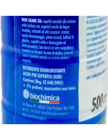 lucentiere inox - detergente multiuso anticalcare - 500ml - acciaio: tuttocasashop.it: pulizia e cura della casa