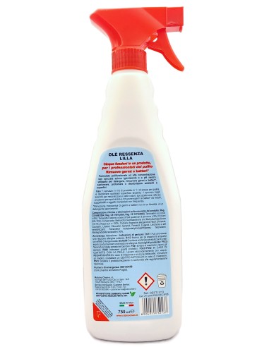 ole' oies ressenza deodorante multiuso igienizzante 750ml - lilla: tuttocasashop.it: pulizia e cura della casa