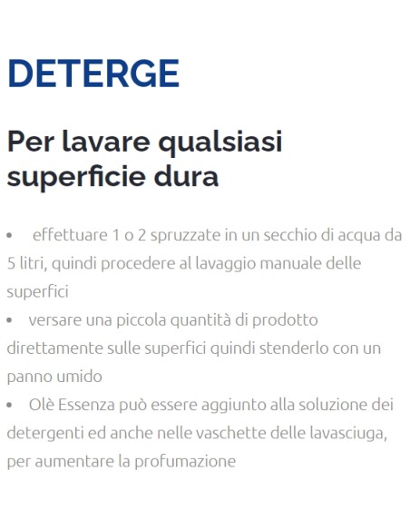 ole' oies ressenza deodorante multiuso igienizzante 750ml - lilla: tuttocasashop.it: pulizia e cura della casa