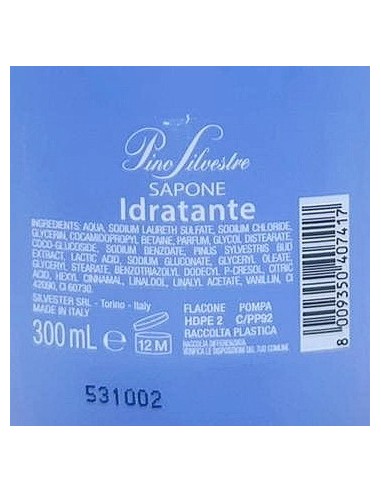 pino silvestre sapone liquido 300ml - gemme di pino: tuttocasashop.it: igiene e cura della persona