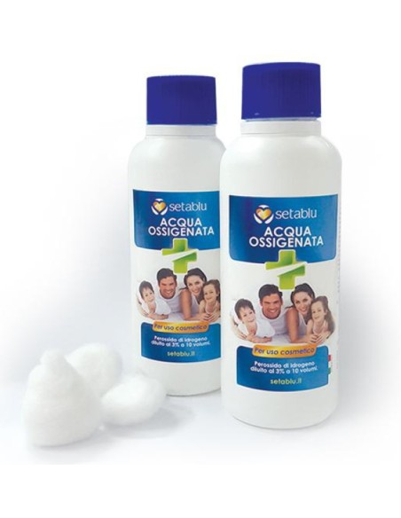 setablu acqua ossigenata 250ml - stabilizzata 10 vol - perossido di idrogeno: tuttocasashop.it: igiene e cura della persona