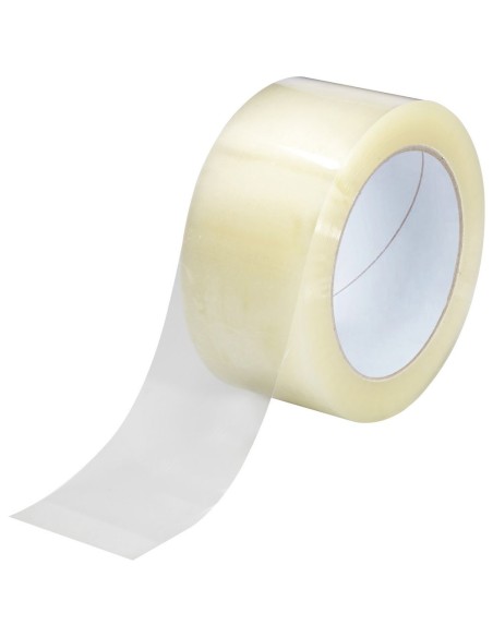 nastro adesivo da imballaggio larghezza 5cm - 66 metri - trasparente: tuttocasashop.it: altro - bazar