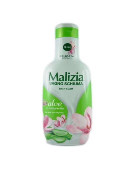 malizia bagnoschiuma 1000ml - bio aloe: tuttocasashop.it: igiene e cura della persona