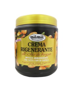 mil mil crema rigenerante per capelli - 1000ml - con argan: tuttocasashop.it: igiene e cura della persona
