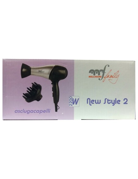 new style 2 phon asciugacapelli professionale 2000w - con diffusore grande: tuttocasashop.it: altro - bazar