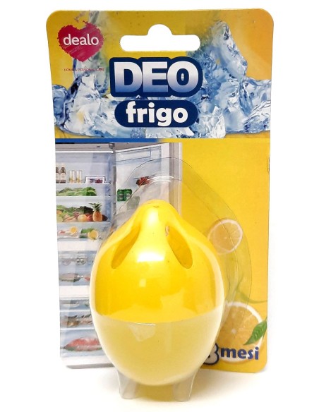 dealo ovetto deodorante assorbiodori per frigo - al limone - dura 3 mesi: tuttocasashop.it: pulizia e cura della casa