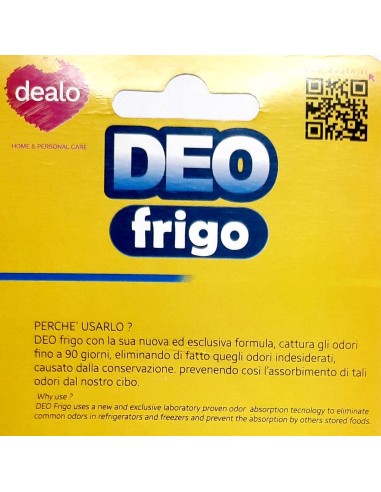 dealo ovetto deodorante assorbiodori per frigo - al limone - dura 3 mesi: tuttocasashop.it: pulizia e cura della casa