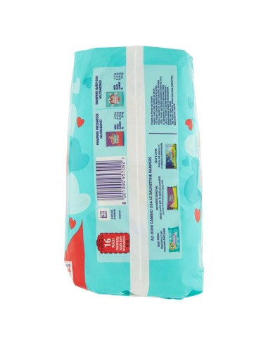 pampers baby dry mutandino - taglia 4 maxi 6-15kg - 16 pezzi: tuttocasashop.it: igiene e cura della persona