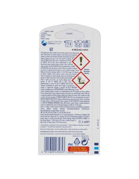 ambipur deodorante elettrico ricarica - 80 giorni - lavanda: tuttocasashop.it: pulizia e cura della casa