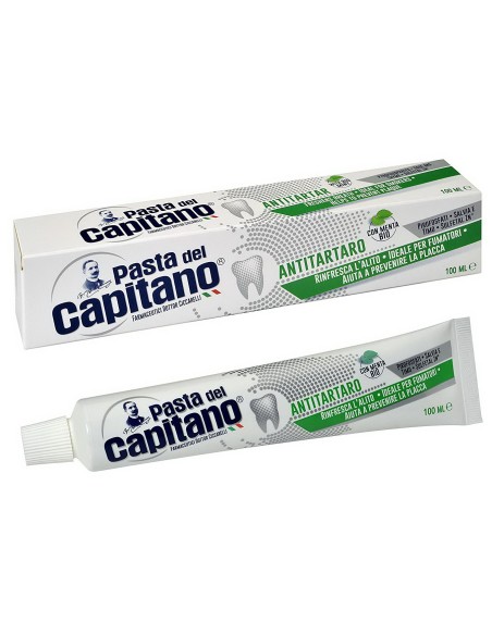 pasta del capitano dentifricio 100ml - antitartaro: tuttocasashop.it: igiene e cura della persona