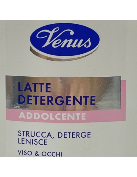venus latte detergente per viso e occhi - 200ml - pelli secche e sensibili: tuttocasashop.it: igiene e cura della persona