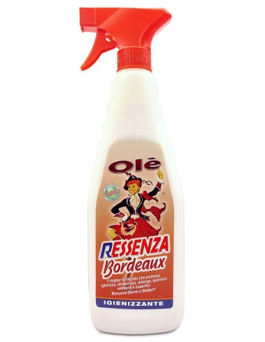 ole' oies ressenza deodorante multiuso igienizzante 750ml - bordeaux: tuttocasashop.it: pulizia e cura della casa