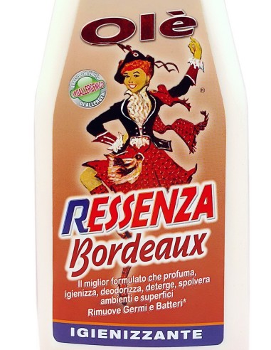 ole' oies ressenza deodorante multiuso igienizzante 750ml - bordeaux: tuttocasashop.it: pulizia e cura della casa