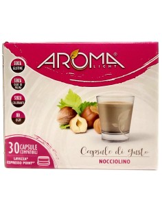 aroma light 30 capsule di gusto - nocciolino - compatibili espresso point: tuttocasashop.it: altro - bazar