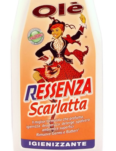 ole' oies ressenza deodorante multiuso igienizzante 750ml - scarlatta: tuttocasashop.it: pulizia e cura della casa