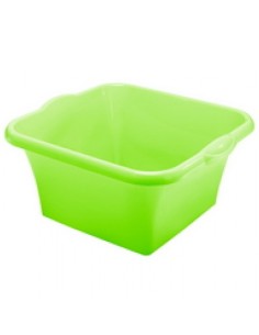 bacinella in plastica - quadrata - 42 x 42 x 20 cm - vari colori: tuttocasashop.it: pulizia e cura della casa
