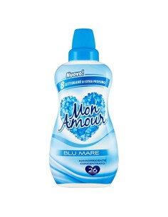 mon amour ammorbidente concentrato 26 lavaggi 650ml - blu mare: tuttocasashop.it: prodotti per bucato e tessuti