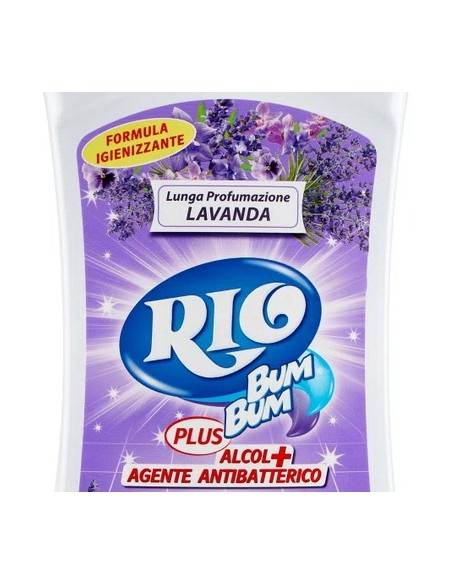 rio bumbum plus+ detergente pavimenti - 1 litro - lavanda: tuttocasashop.it: pulizia e cura della casa