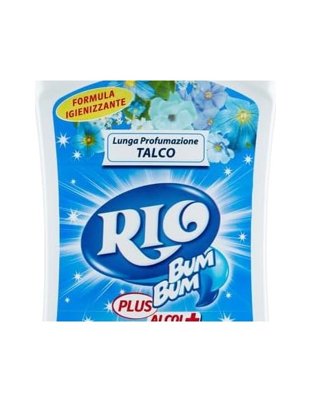 rio bumbum plus+ detergente pavimenti - 1 litro - talco: tuttocasashop.it: pulizia e cura della casa
