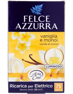 felce azzurra aria di casa ricarica per diffusore elettrico - vaniglia monoi: tuttocasashop.it: pulizia e cura della casa