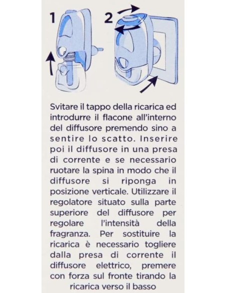 felce azzurra aria di casa ricarica per diffusore elettrico - vaniglia monoi: tuttocasashop.it: pulizia e cura della casa