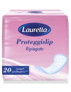 laurella assorbenti proteggislip - 20 pezzi - ripiegati: tuttocasashop.it: igiene e cura della persona