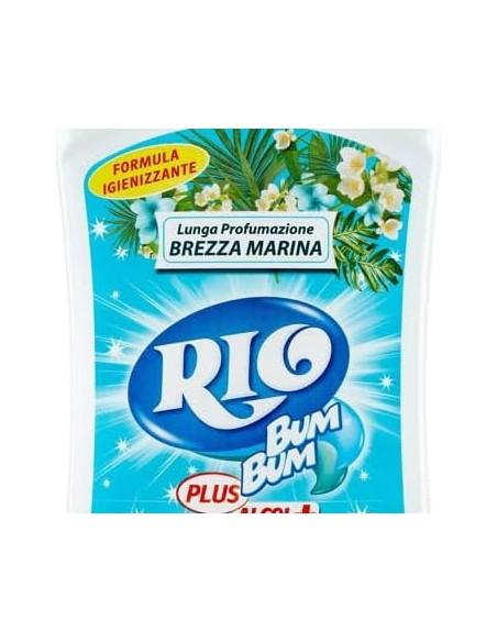 rio bumbum plus+ detergente pavimenti - 1 litro - brezza marina: tuttocasashop.it: pulizia e cura della casa
