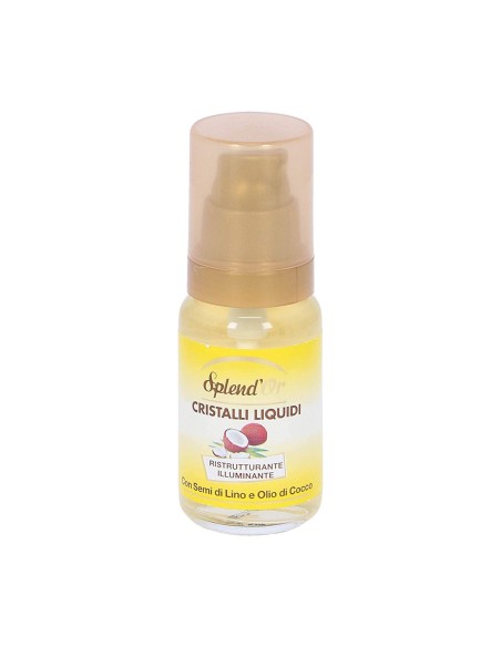 splend'or cristalli per capelli - 50ml - ristrutturante illuminante - cocco: tuttocasashop.it: igiene e cura della persona