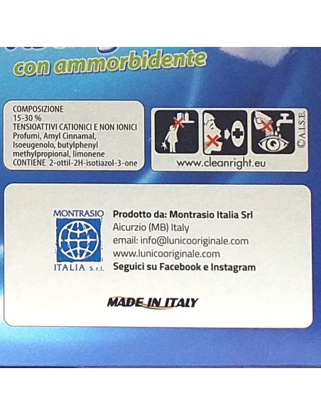 l'unico 20 fogli profumati per asciugatrice con ammorbidente - classico: tuttocasashop.it: prodotti per bucato e tessuti