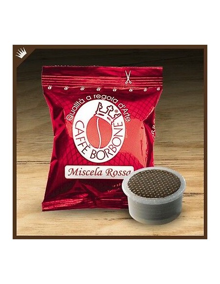 borbone caffe' 50 capsule - compatibili lavazza point - miscela rossa: tuttocasashop.it: altro - bazar