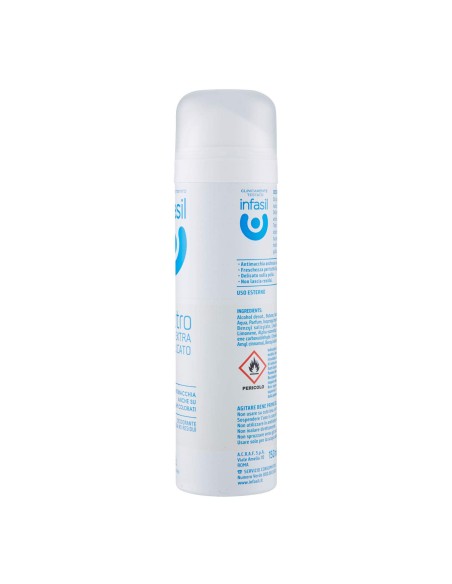infasil deodorante spray - 150ml - extra delicato - antimacchia: tuttocasashop.it: igiene e cura della persona