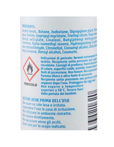 infasil deodorante spray - 150ml - extra delicato - antimacchia: tuttocasashop.it: igiene e cura della persona
