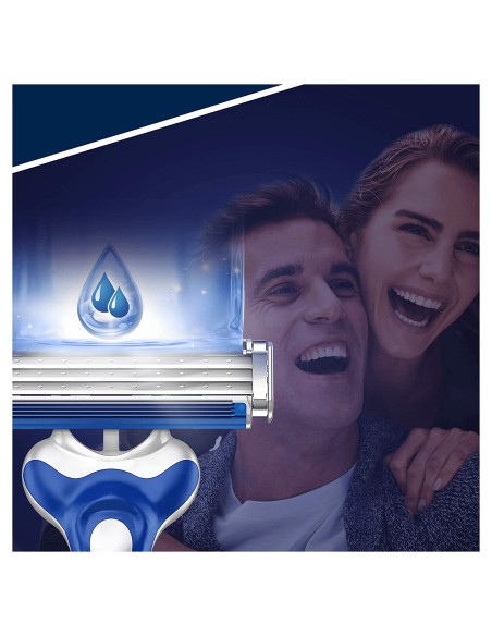 gillette sensor3 rasoi radi e getta trilama - 5 pezzi - normal - comfortgel: tuttocasashop.it: igiene e cura della persona