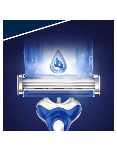 gillette sensor3 rasoi radi e getta trilama - 5 pezzi - normal - comfortgel: tuttocasashop.it: igiene e cura della persona