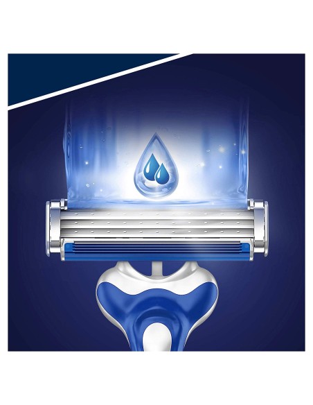 gillette sensor3 rasoi radi e getta trilama - 5 pezzi - normal - comfortgel: tuttocasashop.it: igiene e cura della persona