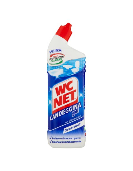 wc net detergente per wc 700ml - candeggina gel - fresh - ocean o mountain: tuttocasashop.it: pulizia e cura della casa