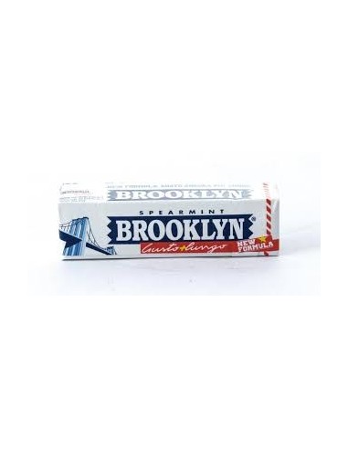 brooklyn gomme da masticare - 25 grammi - 9 gomme - spearmint gusto lungo: tuttocasashop.it: igiene e cura della persona