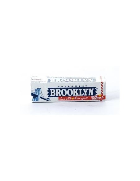 brooklyn gomme da masticare - 25 grammi - 9 gomme - spearmint gusto lungo: tuttocasashop.it: igiene e cura della persona
