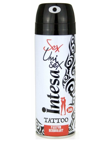 intesa sex unisex deodorante spray 125ml - 24h - tattoo: tuttocasashop.it: igiene e cura della persona