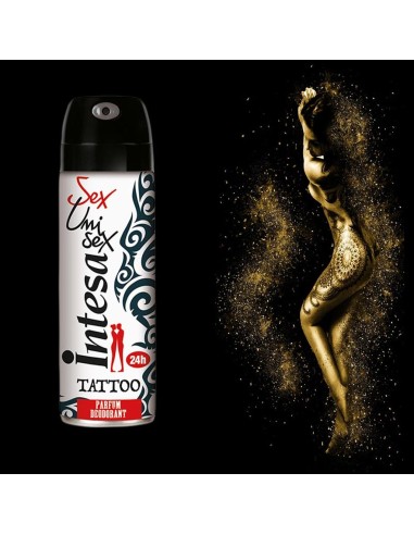 intesa sex unisex deodorante spray 125ml - 24h - tattoo: tuttocasashop.it: igiene e cura della persona