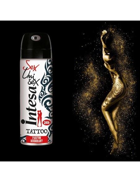 intesa sex unisex deodorante spray 125ml - 24h - tattoo: tuttocasashop.it: igiene e cura della persona