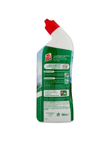 wc net detergente per wc 700ml - profumoso gel - profumazioni assortite: tuttocasashop.it: pulizia e cura della casa