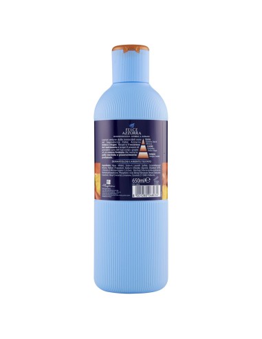 felce azzurra bagnoschiuma 650ml - ambra & argan - essenza di nutrimento: tuttocasashop.it: igiene e cura della persona