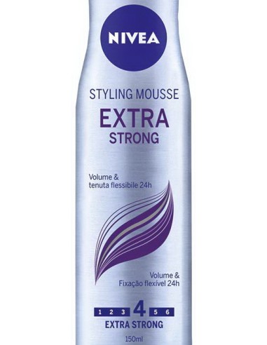 nivea hair spuma per capelli 150ml - extra strong: tuttocasashop.it: igiene e cura della persona