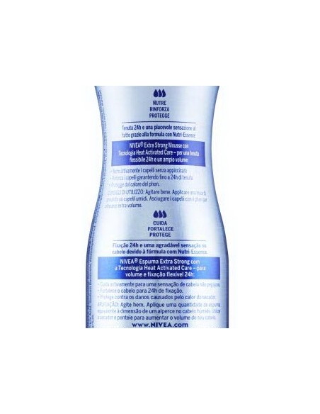 nivea hair spuma per capelli 150ml - extra strong: tuttocasashop.it: igiene e cura della persona