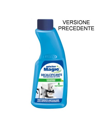 mister magic decalcificante per macchine da caffe' - 4 trattamenti - 200ml: tuttocasashop.it: altro - bazar