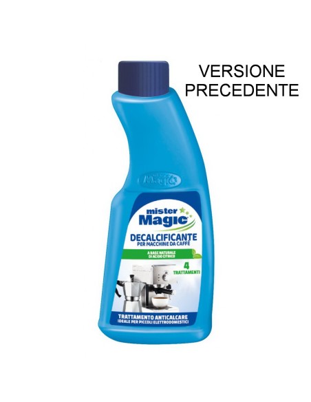 mister magic decalcificante per macchine da caffe' - 4 trattamenti - 200ml: tuttocasashop.it: altro - bazar