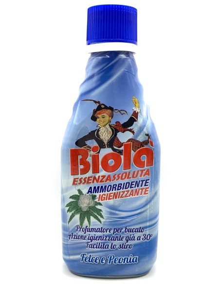 biola' essenzassoluta ammorbidente igienizzante - 300ml - felce&peonia: tuttocasashop.it: prodotti per bucato e tessuti