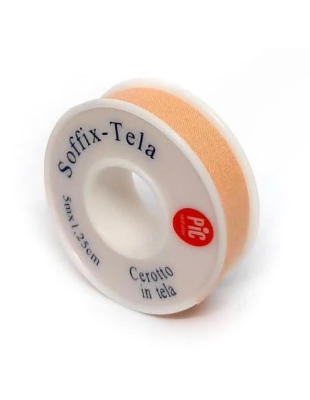 pic cerotto telato per medicazioni color carne - 1.25cm - 5 metri: tuttocasashop.it: igiene e cura della persona